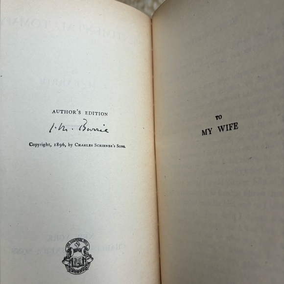 Antique Early 1900’s J.M. Barrie Novels - Picture 8 of 15